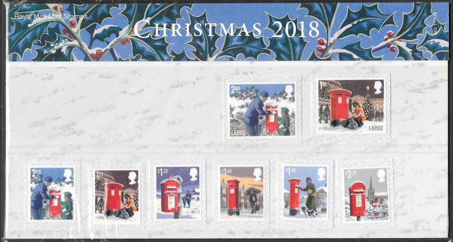 (image for) 2018 Christmas Royal Mail Presentation Pack 563